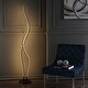 preview thumbnail 20 of 24, Natalie 63.75" LED Integrated Floor Lamp, Chrome by JONATHAN Y