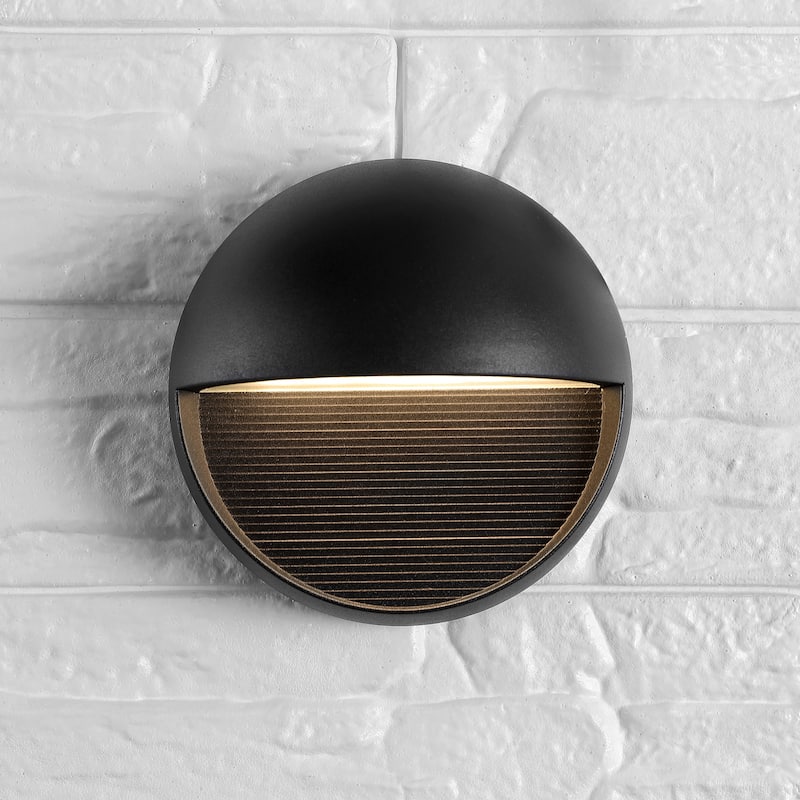 6.25" Outdoor Integrated LED Wall Sconce, by JONATHAN Y