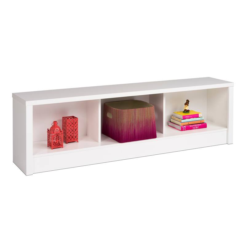 Porch & Den San Pascual Pure White Storage Bench