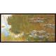 The Water Lily Pond by Claude Monet Giclee Print Oil Painting Cherry ...