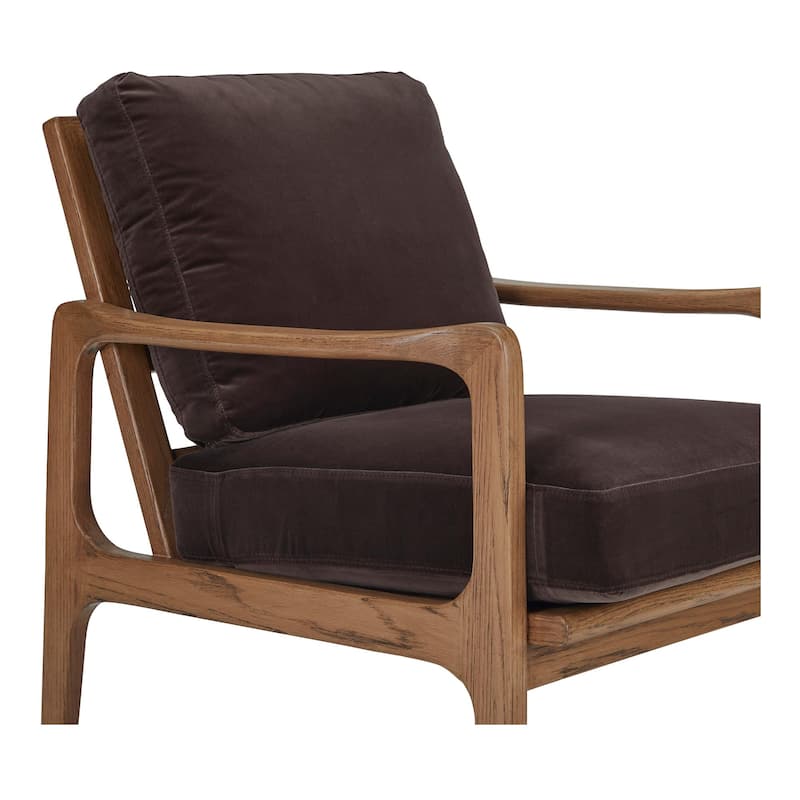 NADAAL STUDIOS Matteo, Accent Chair Cotton Blend, Heather Beige