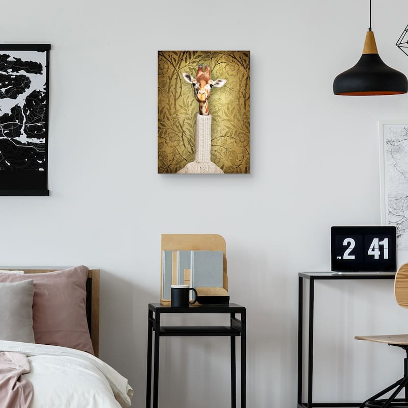 Turtleneck Canvas Art Print