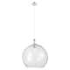 Option Clear Shade / Polished Nickel