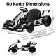 preview thumbnail 27 of 28, Go Karts for Kids,24V Electric Go Kart with 2 * 150W Powerful Motors