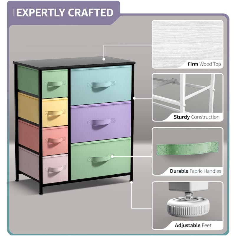 Sorbus 7 Drawer Chest Dresser