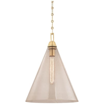 Hudson Valley Lighting Newbury Single Light 14" Wide Pendant