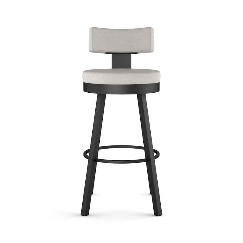 Amisco Morgan Swivel Counter and Bar Stool