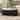 Furniture of America Torin Modern White and Black Genuine Marble Top Round Coffee Table