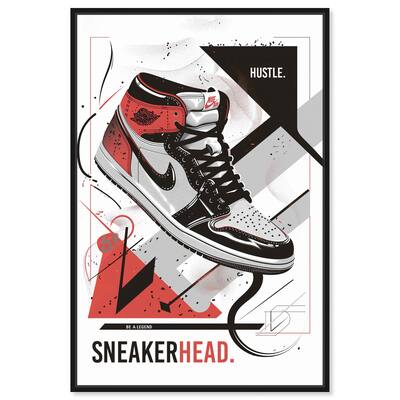 Stylish Sneakerhead Canvas by Art Remedy