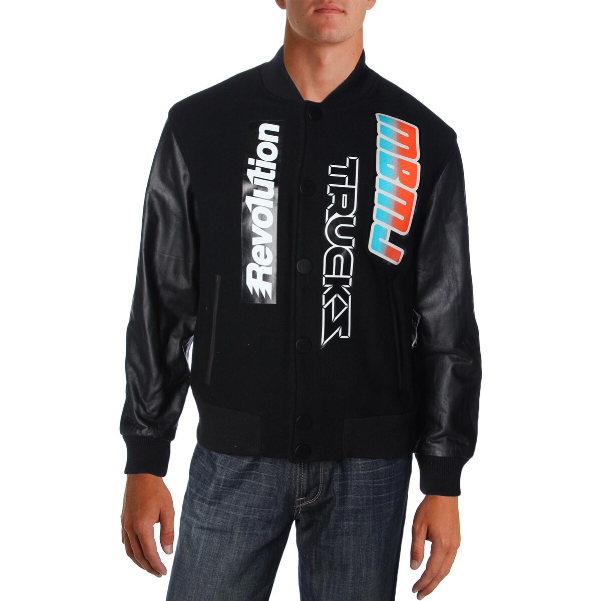 marc jacobs men's leather jacket