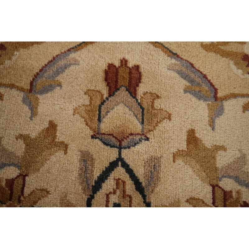 Floral Aubusson Chinese Area Rug Handmade Wool Carpet - 8'7" x 11'7"