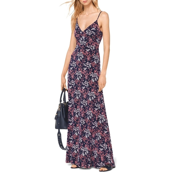 michael kors maxi dress with sleeves