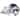 STP Goods Moonlight Bone China Dinnerware Set of 20 for 4
