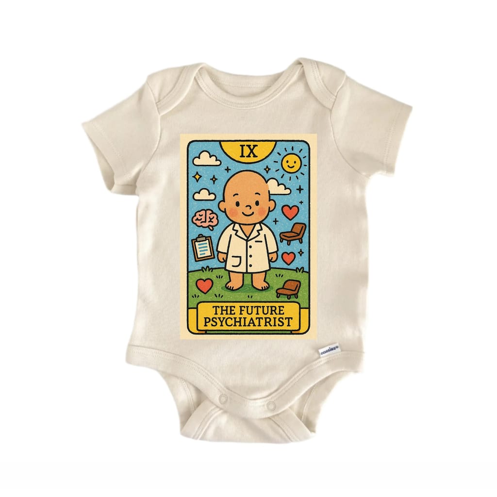 Future Psychologist Tarot - Baby Bodysuit