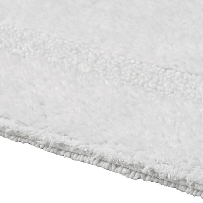 Better Trends Bath Rugs 100% Cotton Reversible Highly Water Absorbent Bathroom Rug for Shower, Sink, Bath Mats - Lux Collection