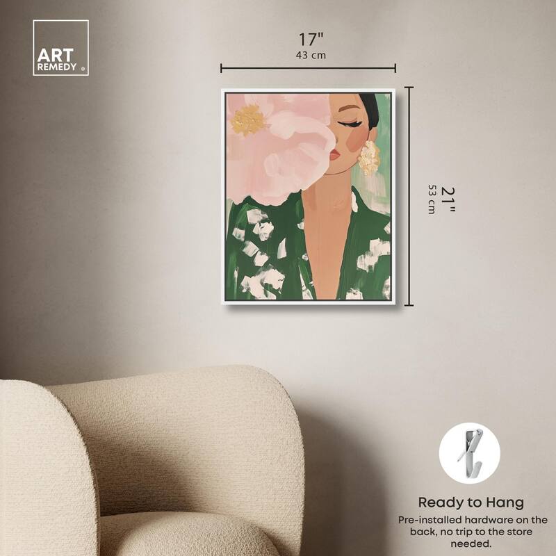 Livia III Canvas by Art Remedy