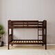 preview thumbnail 9 of 8, Meble Furniture Noah Bunk Bed (79"W x 62"H) - Modern Kids Twin Over Twin