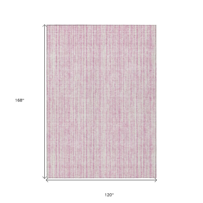 HomeRoots Striped Transitional Rectangle Outdoor Rug