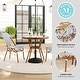 preview thumbnail 7 of 29, Martha Stewart All Weather Woven Bistro Table and Chairs Set with Aluminum Frames - 19"W x 21.75"D x 35"H