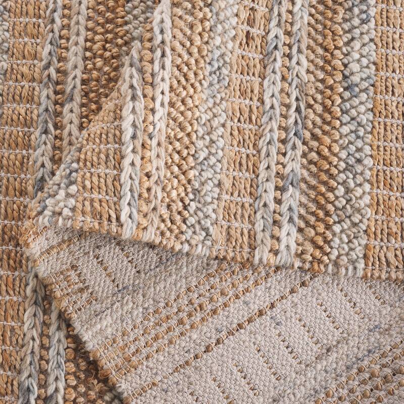 SAFAVIEH Handmade Natura Erella Transitional Wool Rug