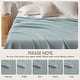 preview thumbnail 45 of 120, Madison Park Waffle Weave 100% Cotton Breathable Lightweight Blanket