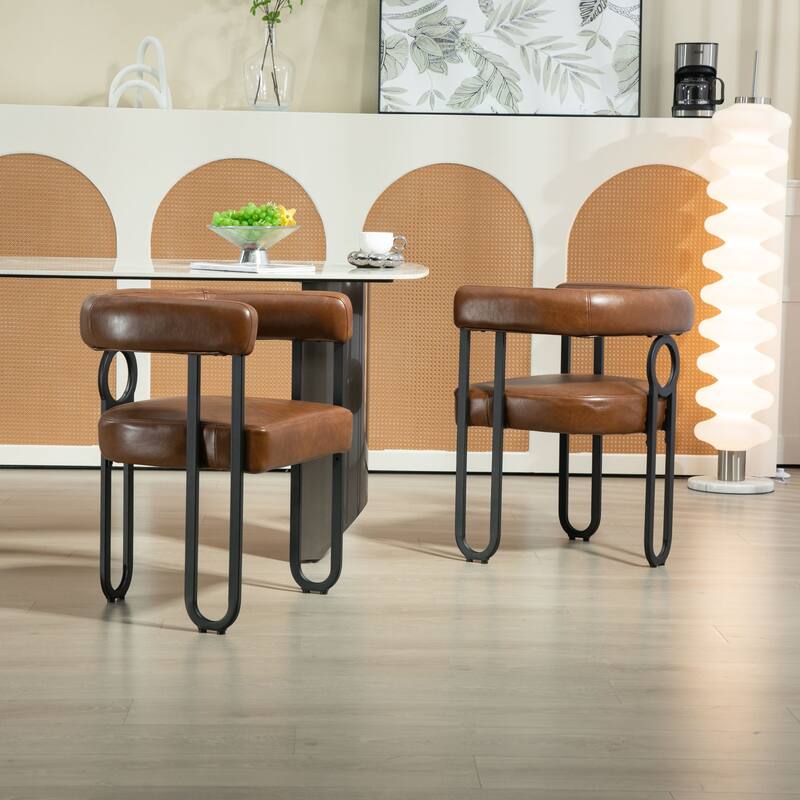 Mid Century Style Dining Chair Set of 2