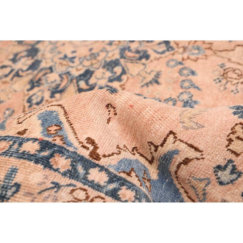 ECARPETGALLERY Hand-knotted Antalya Vintage Blush Wool Rug - 5'11 x 8'9