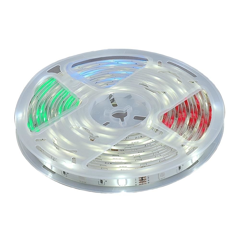 Novelty Lights Color RGBWW Tape Light Kit w/Remote and Accessories - RGBW