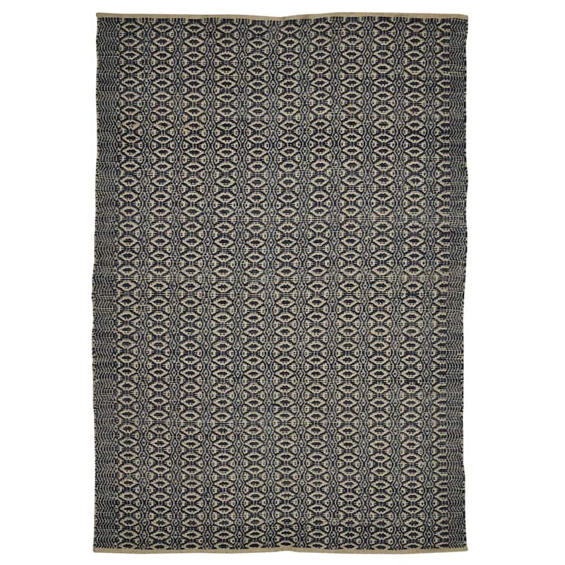 Sasha Sinae All-Natural Jute & Rayon Flatweave Area Rug