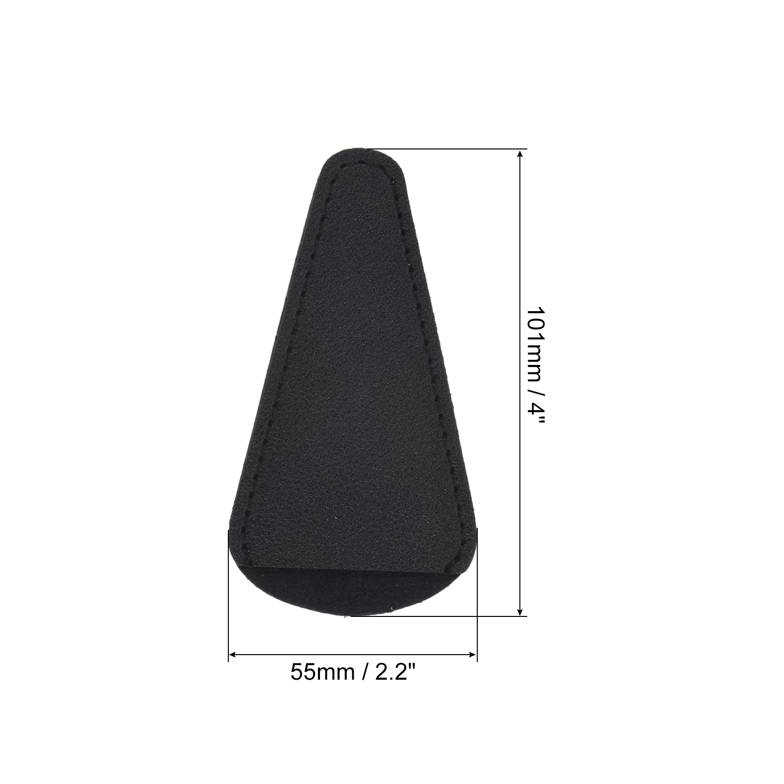 PU Leather Scissors Sheath, Scissors Cover Protector Portable Collect Bags for Eyebrow Trimming Beauty Tool Protection