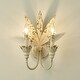preview thumbnail 5 of 7, Golden Lighting 0846-2W Lillianne 2 Light 15" Tall Wall Sconce