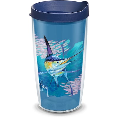 Tervis Guy Harvey Offshore Haul Marlin Made in USA Double Walled Insulated Travel Tumbler, Classic