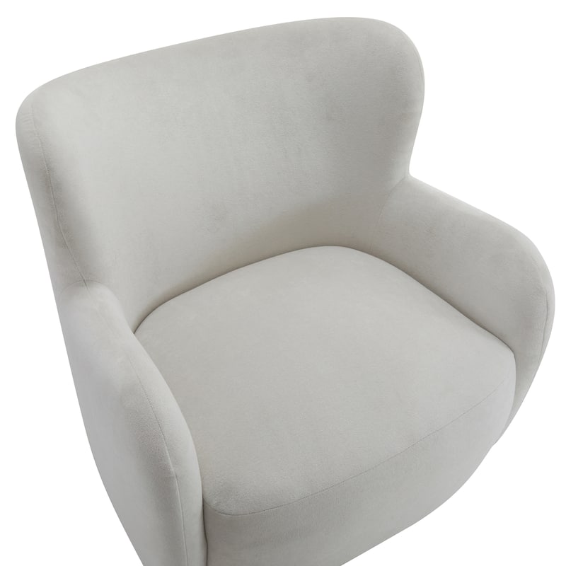 Bacho Fabric Wingback Accent Chair by Christopher Knight Home
