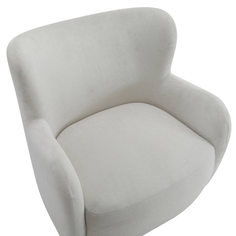 Roomfitters Lucia Wingback Armchair, Cozy Modern Accent Chair for Living Room and Bedroom