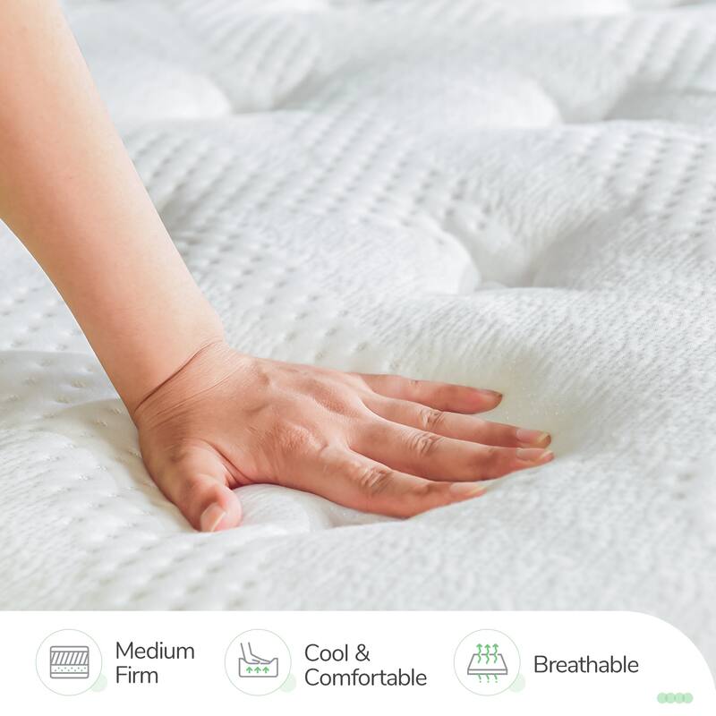 Novilla 10-inch Gel Memory Foam and Innerspring Hybrid Mattress