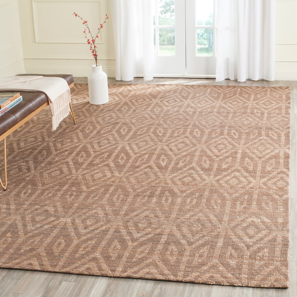 SAFAVIEH Handmade Cape Cod Nafissa Coastal Jute Rug