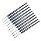 preview thumbnail 1 of 6, Detailing Paint Brush Sets Pointed Bristle Wood Handle