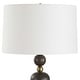 preview thumbnail 4 of 3, Uttermost McQuinn Dark Walnut Table Lamp - N/A