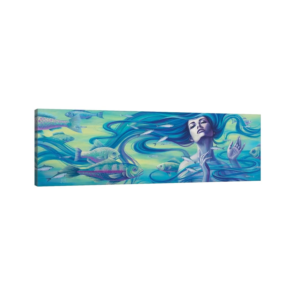 iCanvas "Aquatic III" by Vasilisa Romanenko Canvas Print