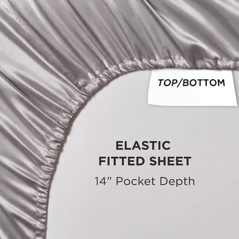 Juicy Couture Silky Satin Sheet Set