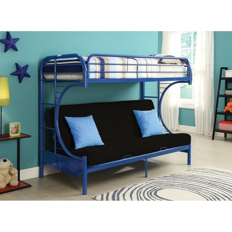 Metal Twin/Full Futon Bunk Bed