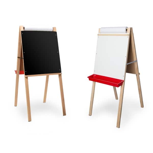 slide 1 of 1, Crestline Products Child's Deluxe Double Easel, Black