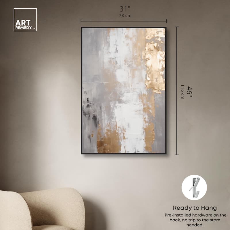 Woven Reminiscence III Canvas by Art Remedy