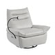 preview thumbnail 22 of 26, Genuine Italian Leather Match Power Swivel Rocker Recliner (Set of 2)