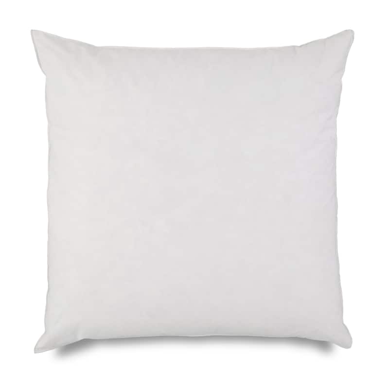 Martex European Square White Plush Polyfill Soft Breathable Pillow - Euro Square