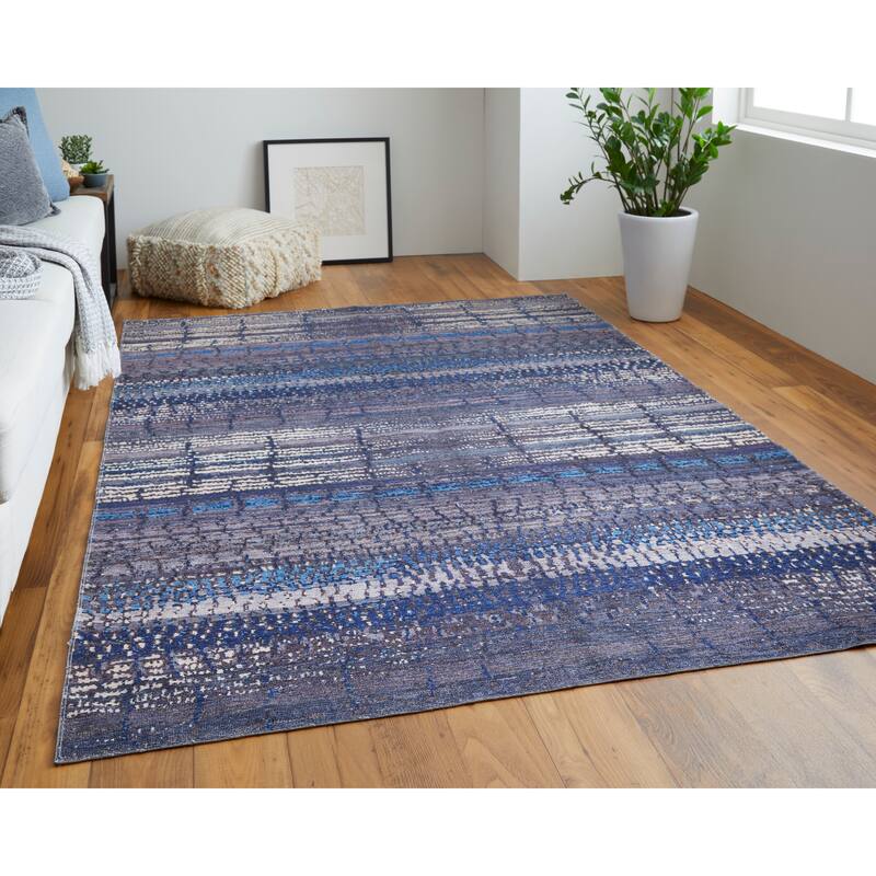 Janwood Power Loomed Contemporary Area Rug