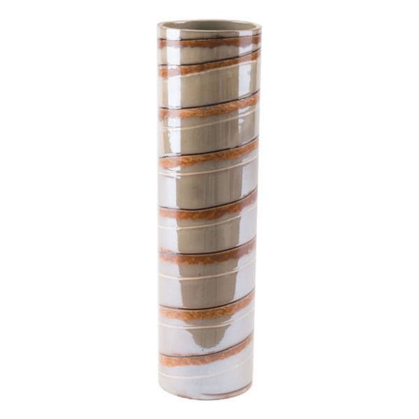 Versatile Lined Vase Ceramic