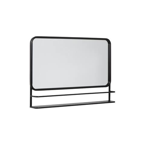 Ebba Black Accent Mirror