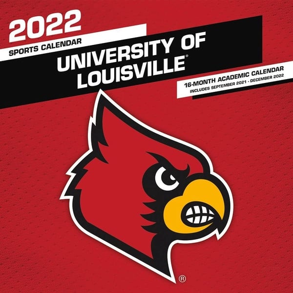 Turner Licensing, Louisville Cardinals 2022 Wall Calendar - Bed