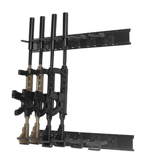 Weapon Wall Rack Empty Gun Rack Wall Gun Rack Display Stand with Soft Padding - Bed Bath ...